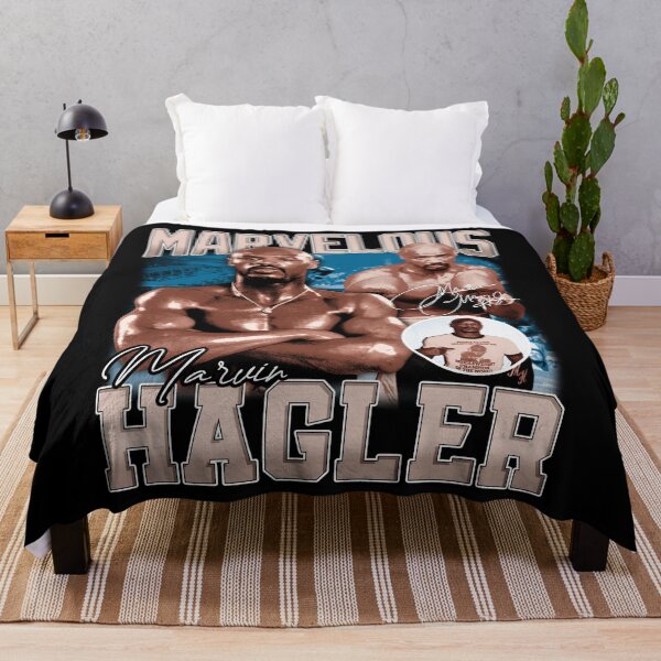 Item preview, Vintage Marvelous Marvin Hagler Boxing Legend Signature Retro 80s 90s Bootleg Rap Style designed and sold by HayleyMonahan.