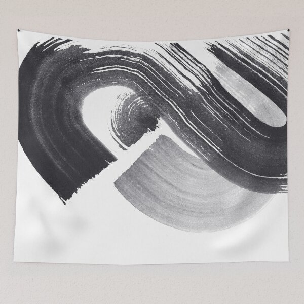 Item preview, ink explorations (237) - abstract black india ink painting designed and sold by expl-rations.