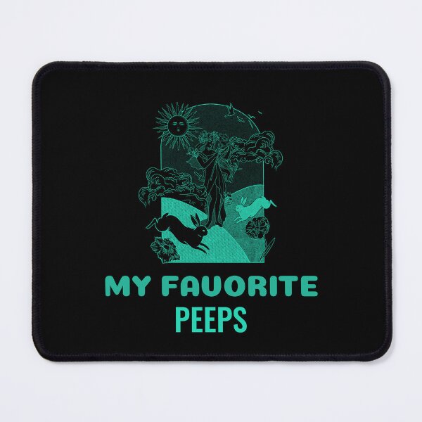 Item preview, My Favorite Peeps - Rabbit Illustration designed and sold by ThingsInMyHead2.