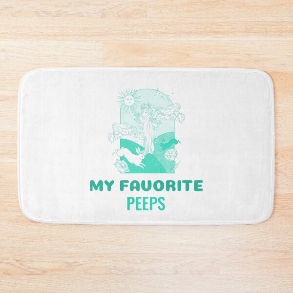 Item preview, My Favorite Peeps - Rabbit Illustration designed and sold by ThingsInMyHead2.
