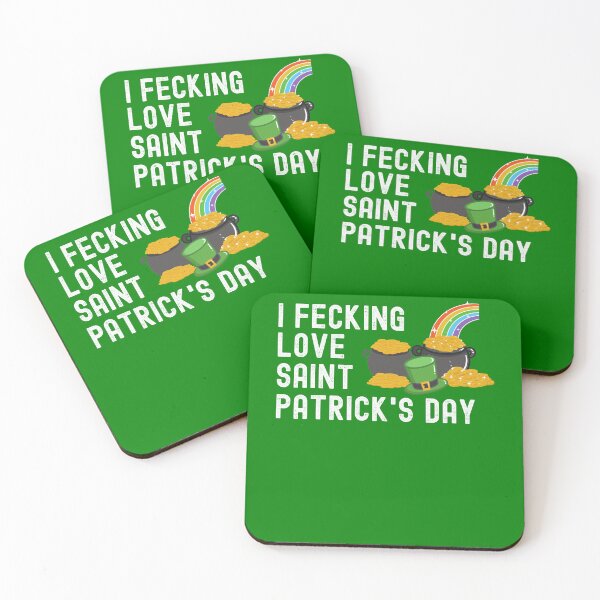 Item preview, I Fecking Love Saint Patrick's Day designed and sold by Fecking-Merch.