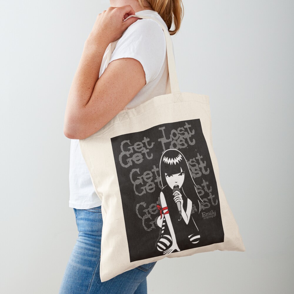 emily the strange tote bag