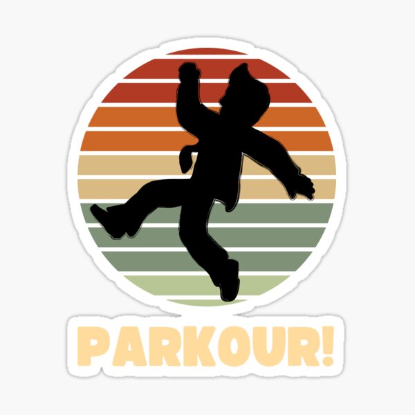 The Office Logo Parkour Vinyl Sticker - Official The Office Merchandis –  Papersalt