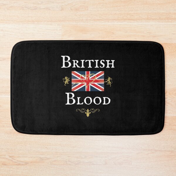 Item preview, BRITISH BLOOD Union Jack Flag designed and sold by Krafty  Arts Studio.