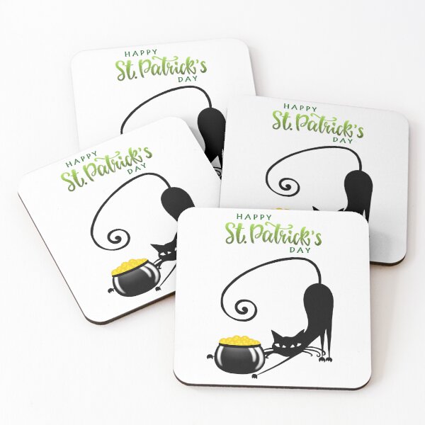 Item preview, St Patrick's cat designed and sold by smokylemon.