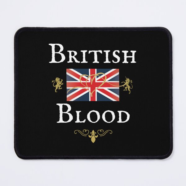 Item preview, BRITISH BLOOD Union Jack Flag designed and sold by Krafty  Arts Studio.