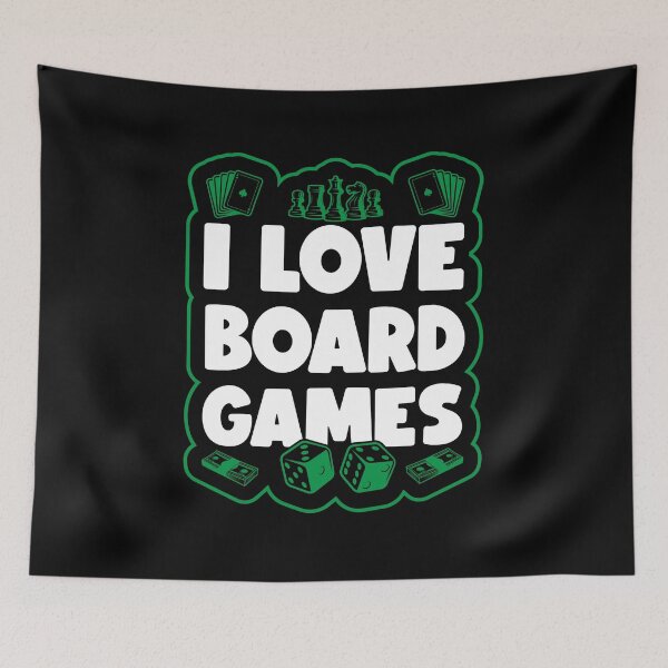 Item preview, I Love Board Games Gift Game Board Gaming Game Lover designed and sold by Lenny Stahl.