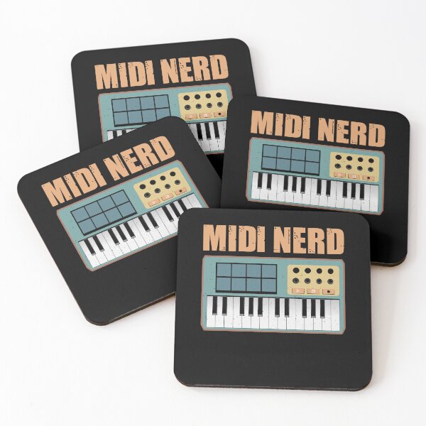 Item preview, DJ MIDI Nerd Gift Musical Instrument Digital Interface designed and sold by Lenny Stahl.