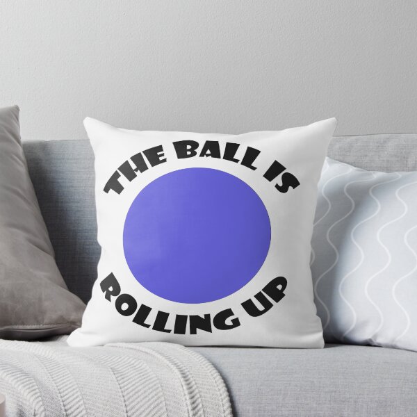 Item preview, The Ball Is Rolling Up (Blue) designed and sold by -Ruby-Grace-.