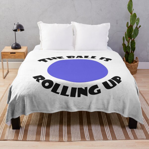 Item preview, The Ball Is Rolling Up (Blue) designed and sold by -Ruby-Grace-.