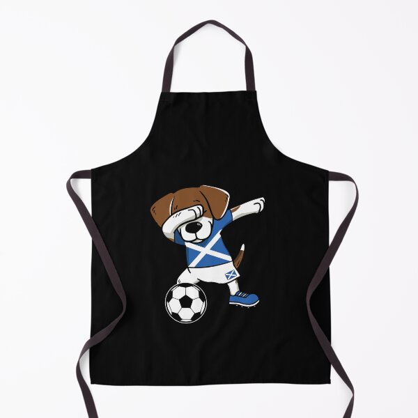 Item preview, Dabbing Dog Scottish Flag Gift Scotland Football  designed and sold by Lenny Stahl.