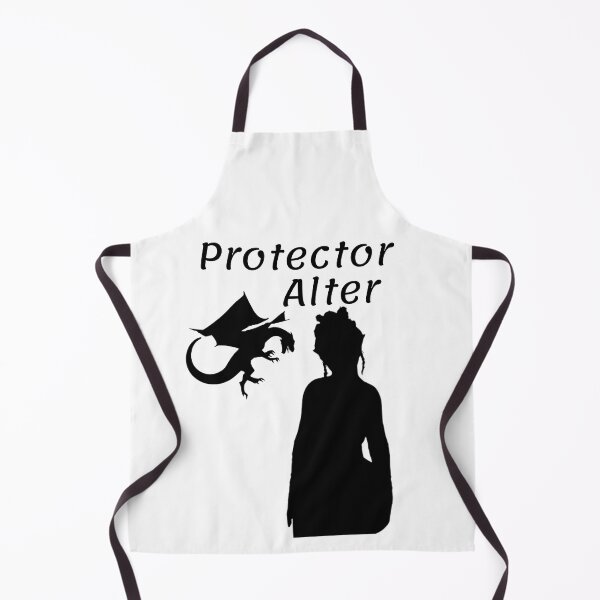Item preview, Dragon Protector Alter (Black on White) designed and sold by GladBlackLamb.