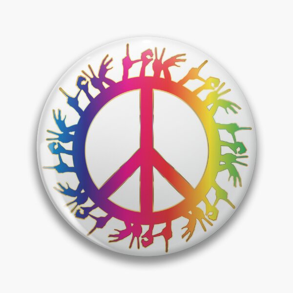 Item preview, Love and peace sign designed and sold by Linda La Guardia.