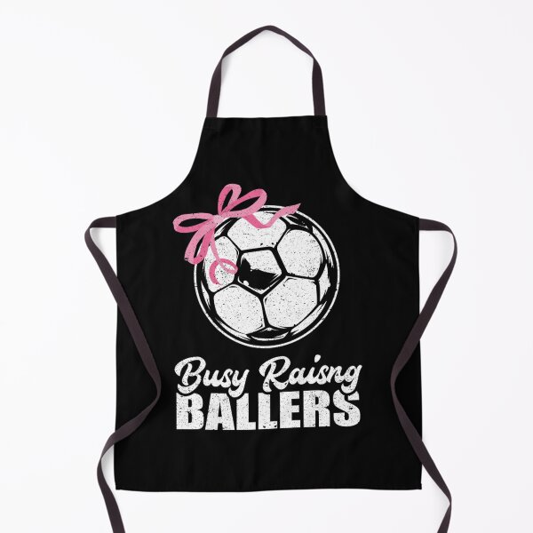 Item preview, Busy Raising Ballers Soccer Sport Mom Mother Athlete Essential T-Shirt designed and sold by nylaphilli.