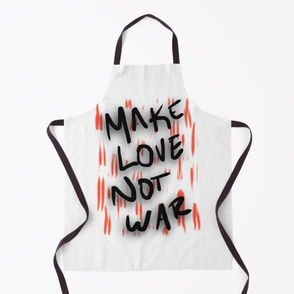 Item preview, make love not war designed and sold by Meo Design.