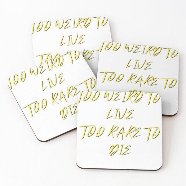 Item preview, too weird to live too rare to die essential shirt | sticker designed and sold by sugarcube1999.