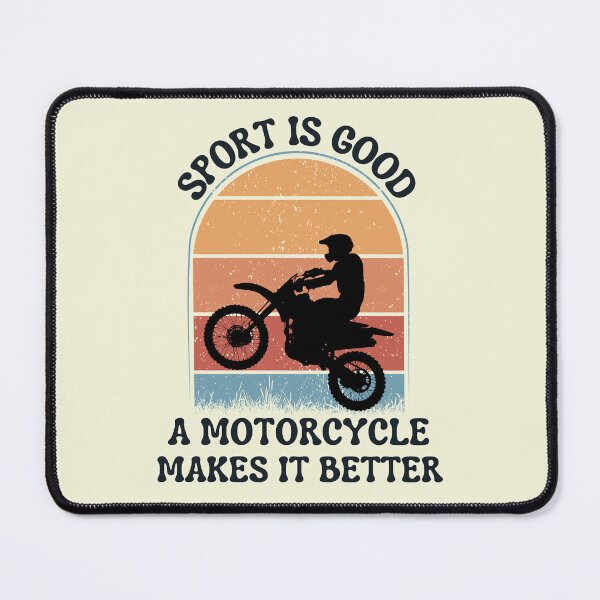 Item preview, funny retro vintage sport quote for motorcycle lover designed and sold by salahnewdesign.