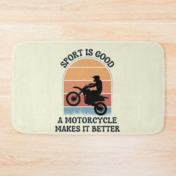 Item preview, funny retro vintage sport quote for motorcycle lover designed and sold by salahnewdesign.