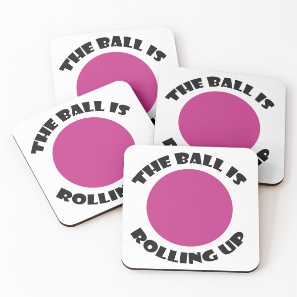 Item preview, The Ball Is Rolling Up (Pink) designed and sold by -Ruby-Grace-.