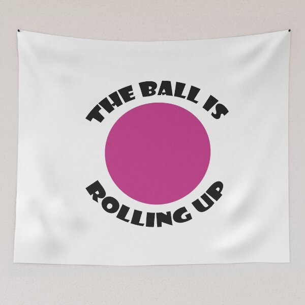 Item preview, The Ball Is Rolling Up (Pink) designed and sold by -Ruby-Grace-.