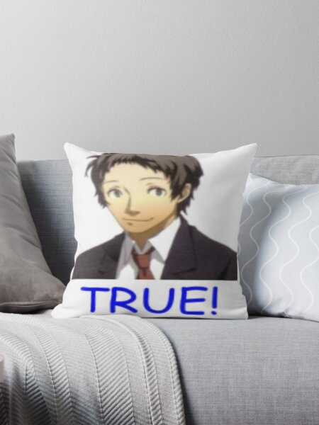 adachi true Pillow for Sale by neremik