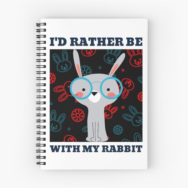 Item preview, I'd Rather Be With My Rabbit - Introvert designed and sold by ThingsInMyHead2.