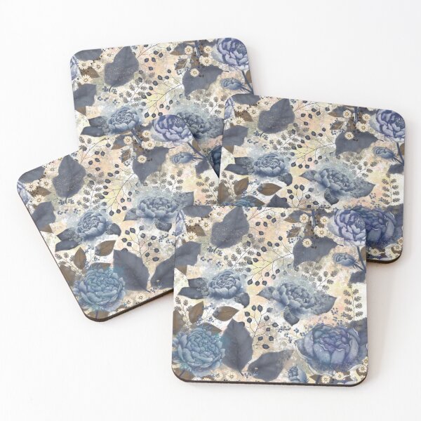 Item preview, Blue Peonies designed and sold by MonksandZappa.