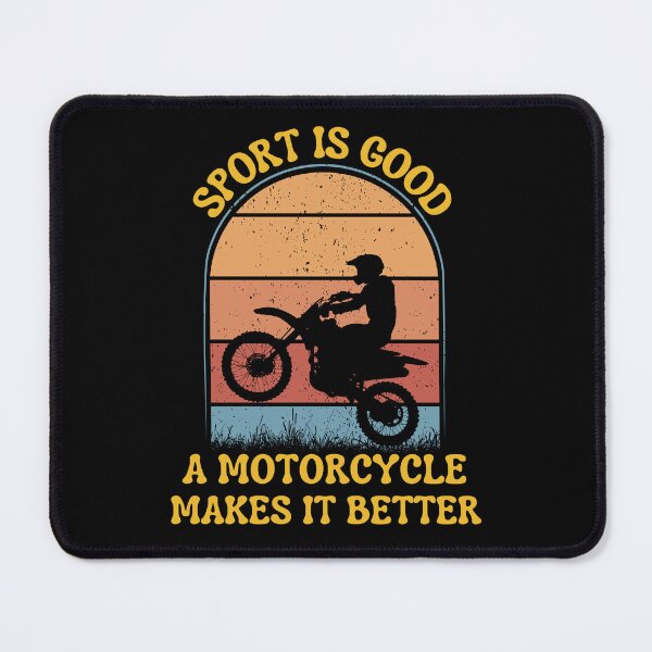 Item preview, funny retro vintage sport quote for motorcycle lover designed and sold by salahnewdesign.