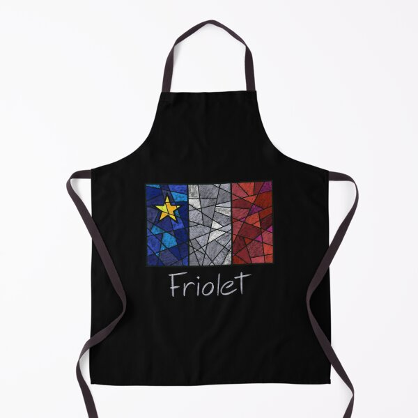 Artikelvorschau, Friolet-Buntglas-Pastell-Mosaik-akadische Flagge entworfen und verkauft von ColoursOfFrance.