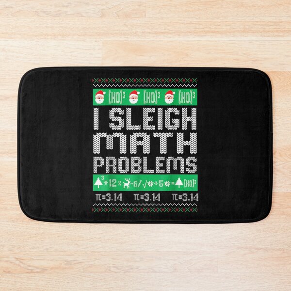 Item preview, Math Teacher I Sleigh Math Problems Christmas Ugly Sweater  designed and sold by laurenm233.