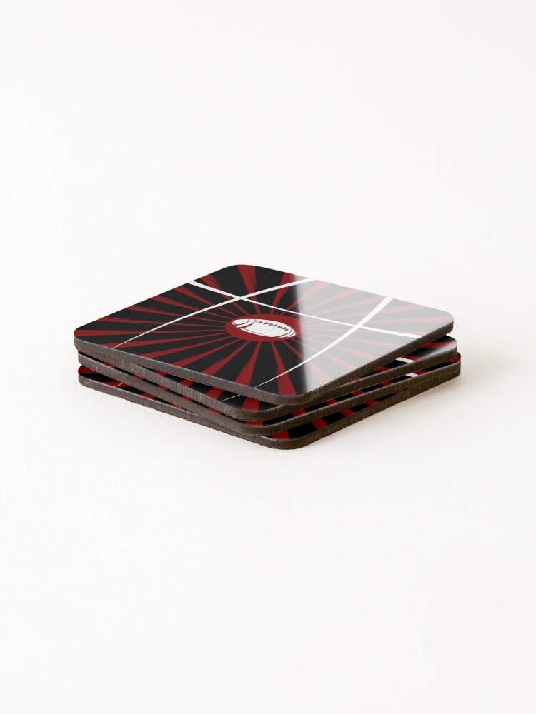 Thumbnail 4 of 5, Coasters (Set of 4), If Rugby Was Easy designed and sold by FridPix.
