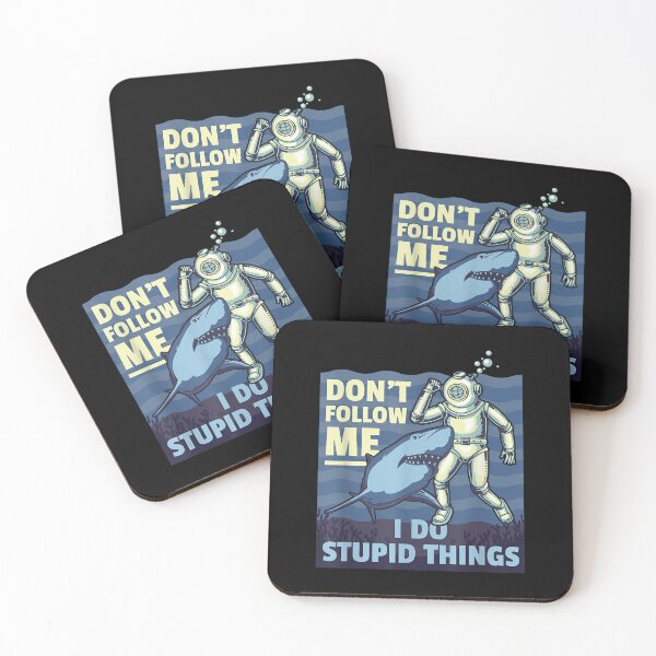 Item preview, Don't Follow Me I Do Stupid Things Diving Swimming Outdoor  designed and sold by laurenm233.