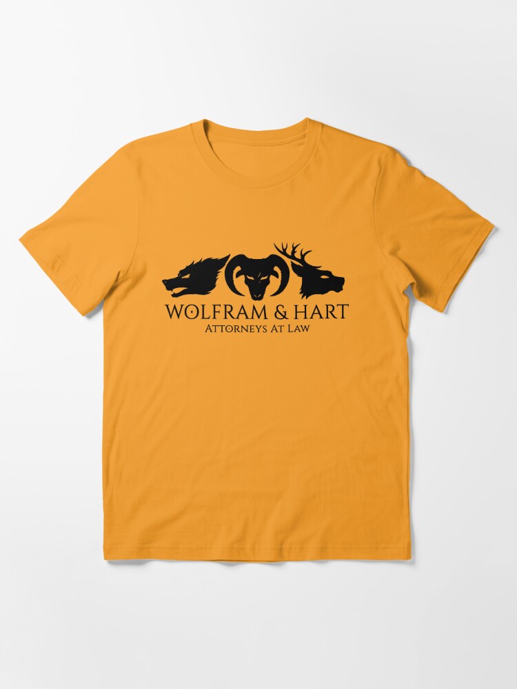 wolfram and hart t shirt