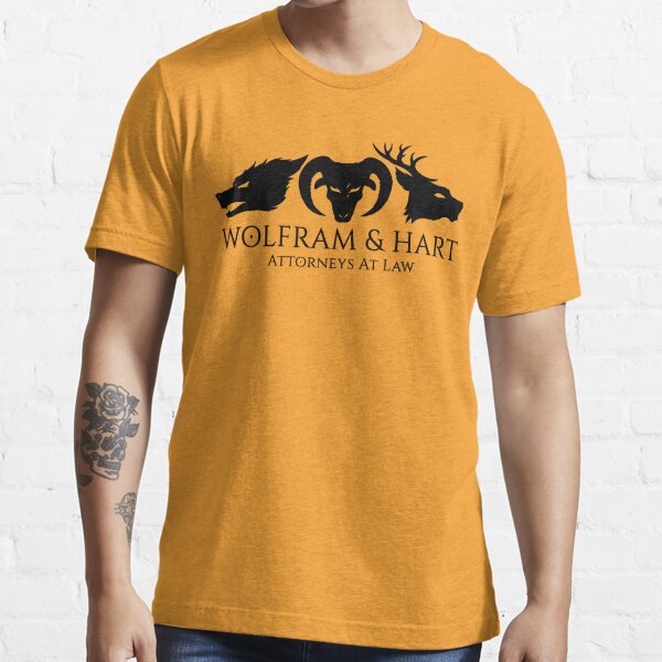 wolfram and hart t shirt