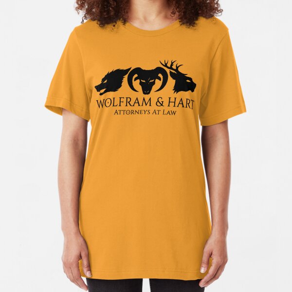 wolfram and hart t shirt