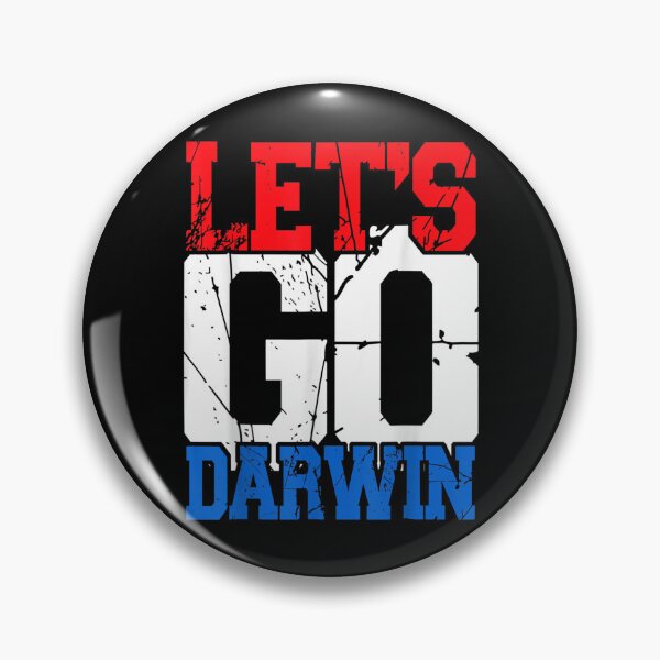 Item preview, Lets Go Darwin Us Flag Vintage Let's Go Darwin  designed and sold by laurenm233.