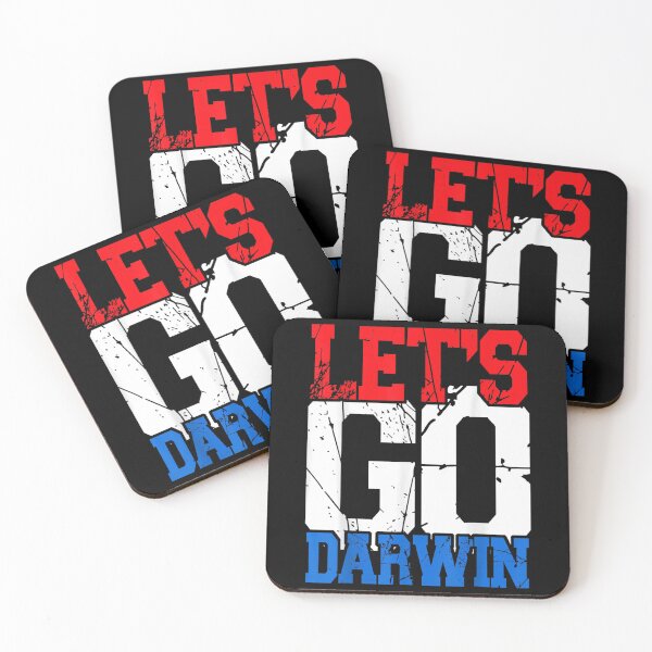 Item preview, Lets Go Darwin Us Flag Vintage Let's Go Darwin  designed and sold by laurenm233.