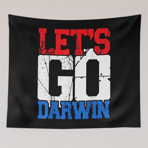 Item preview, Lets Go Darwin Us Flag Vintage Let's Go Darwin  designed and sold by laurenm233.
