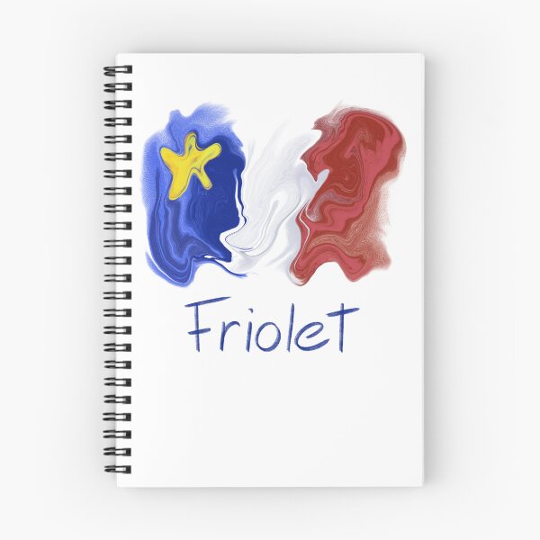 Artikelvorschau, Friolet Pastel Liquid Akadische Flagge entworfen und verkauft von ColoursOfFrance.