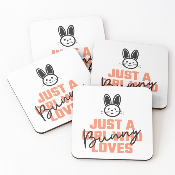 Item preview, Just A Girl Who Loves Bunny designed and sold by ThingsInMyHead2.
