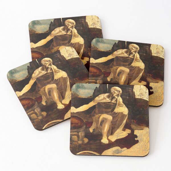 Item preview, Saint Jermone In The Wilderness designed and sold by TheArtShop0528.