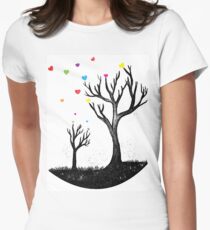 Autumn Love Women's Fitted T-Shirt
