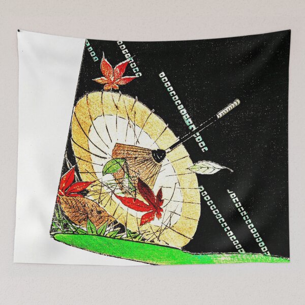 Item preview, Parasol print on a Japanese robe illustration from Bijutsu Sekai designed and sold by RyanCaudell.