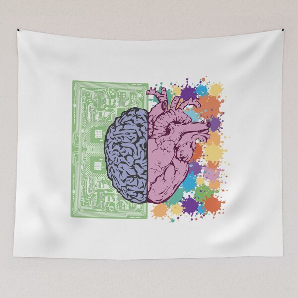 Item preview, Brain vs Heart designed and sold by koenzie.