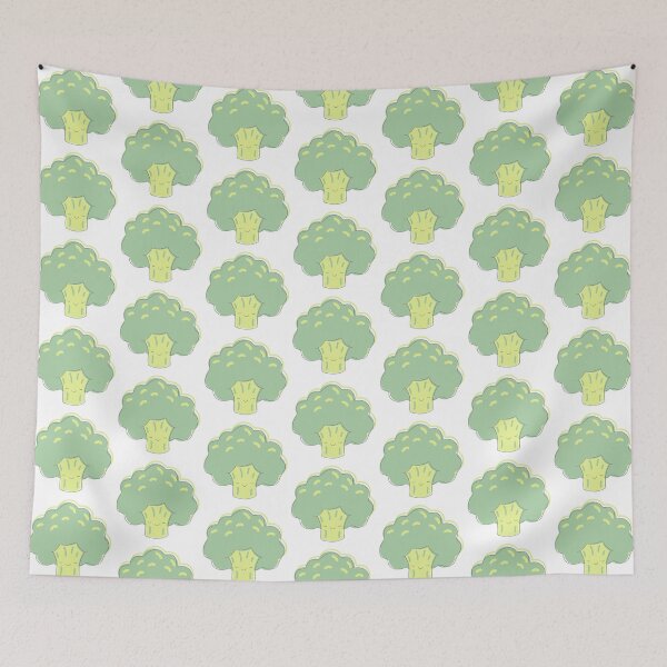 Item preview, Cute Kawaii Broccoli designed and sold by greenoriginals.