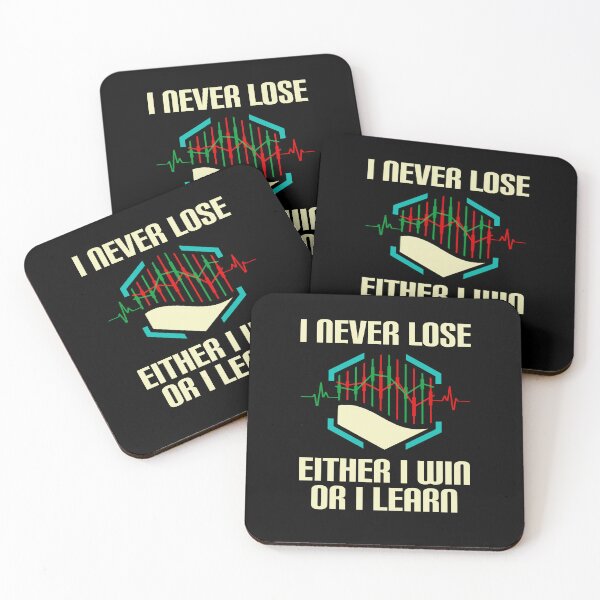 Item preview, I Never Lose Either I Win Or I Learn Stock Market Trading designed and sold by Dressed For  Duty.