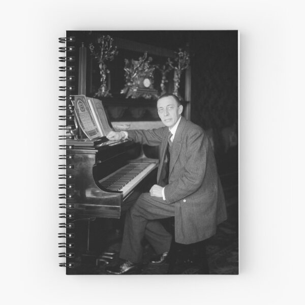 Item preview, Sergei Rachmaninoff At The Piano - Circa 1915 designed and sold by warishellstore.