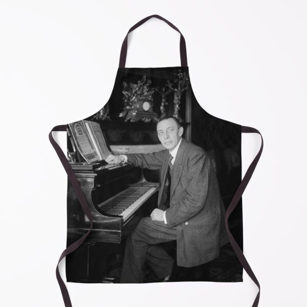 Item preview, Sergei Rachmaninoff At The Piano - Circa 1915 designed and sold by warishellstore.