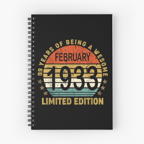 Item preview, 89 Year Old Gift February 1933 Limited Edition  designed and sold by laurenm233.