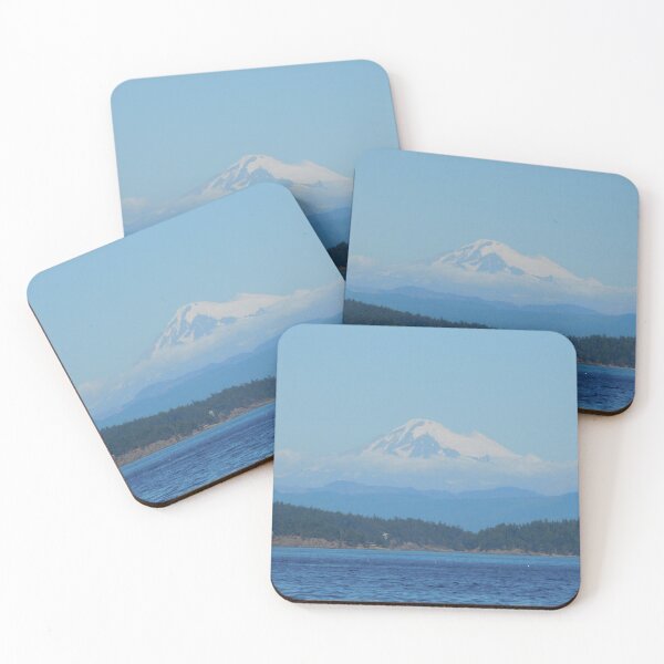 Item preview, Mount Baker towers over the San Juan Islands designed and sold by brianzientak.